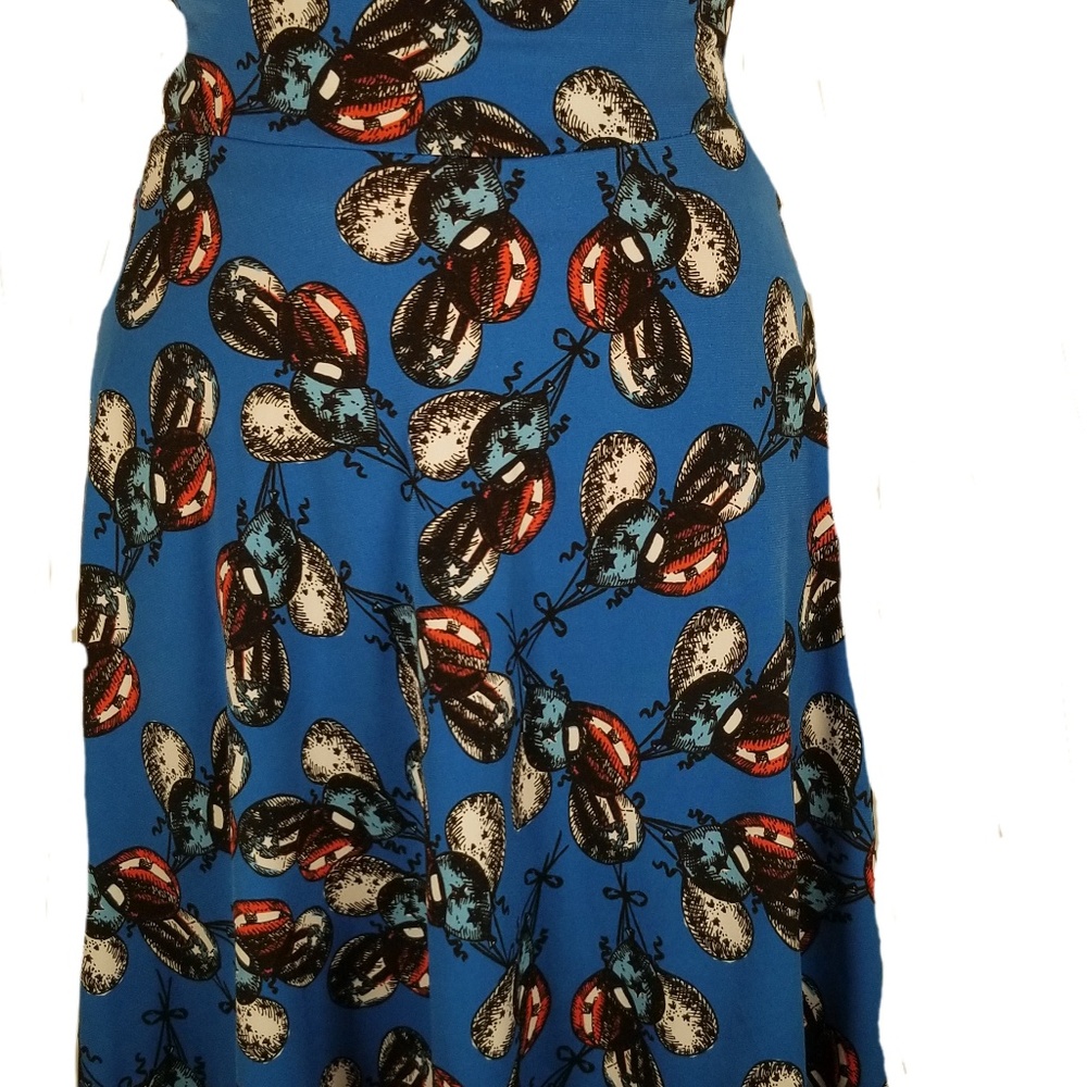 LulaRoe|Ballon Parade Print|Twirl Skirt